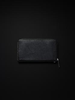 Round Zip Long Wallet (Grain Leather)